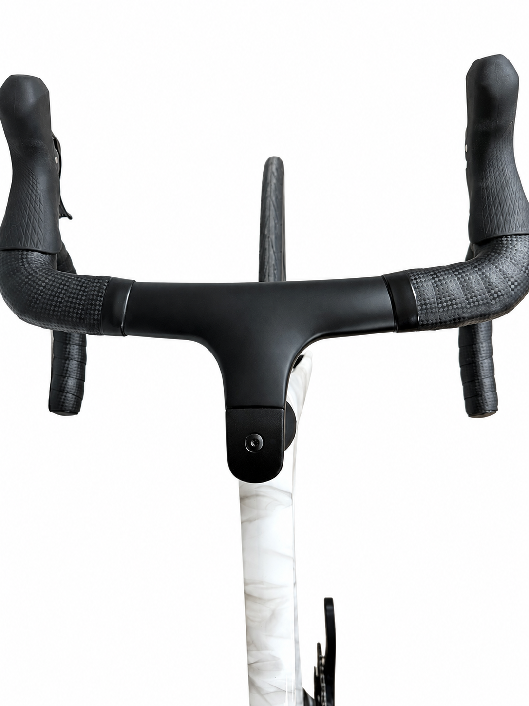 Bertin C39 blanc marbré — cockpit sur fond blanc