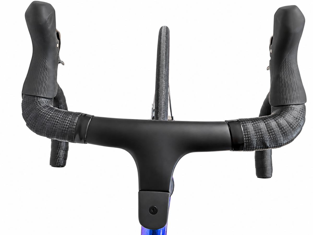 Bertin C39 bleu caméléon — cockpit sur fond blanc