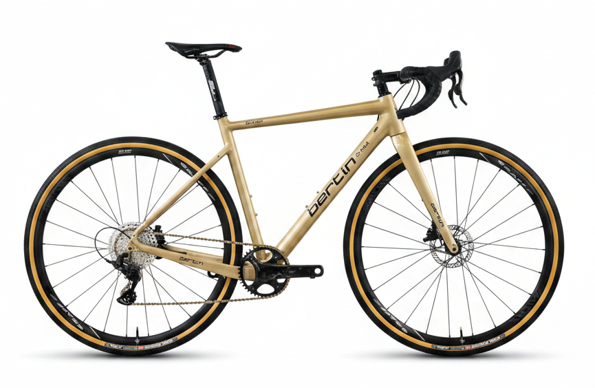 Bertin G-HMI – Gravel Carbone Fait Main en Italie | T1100/T800 | Sur-Mesure | Peinture à la Carte