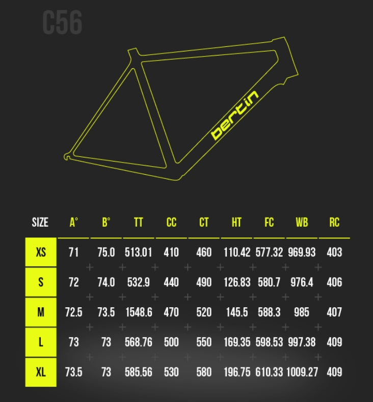 Bertin C56 Team – Vélo de Route Carbone Polyvalent | Freins Disques | Shimano 105 R7100 | Montage à la Carte