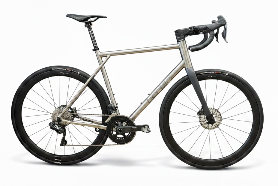 Bertin Allroad Titane – Cadre Fait Main | Confort & Rigidité | Titane Durable