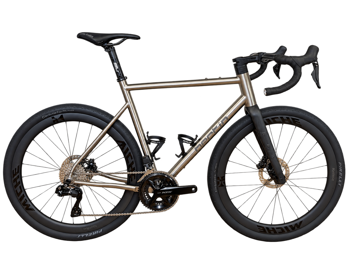 Bertin Gravel Titane 50 — vue de profil, montage à la carte