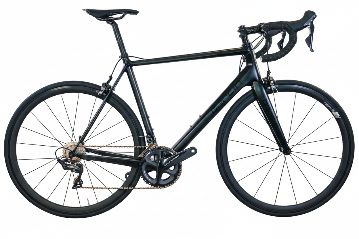 C56 Noir mat fond blanc