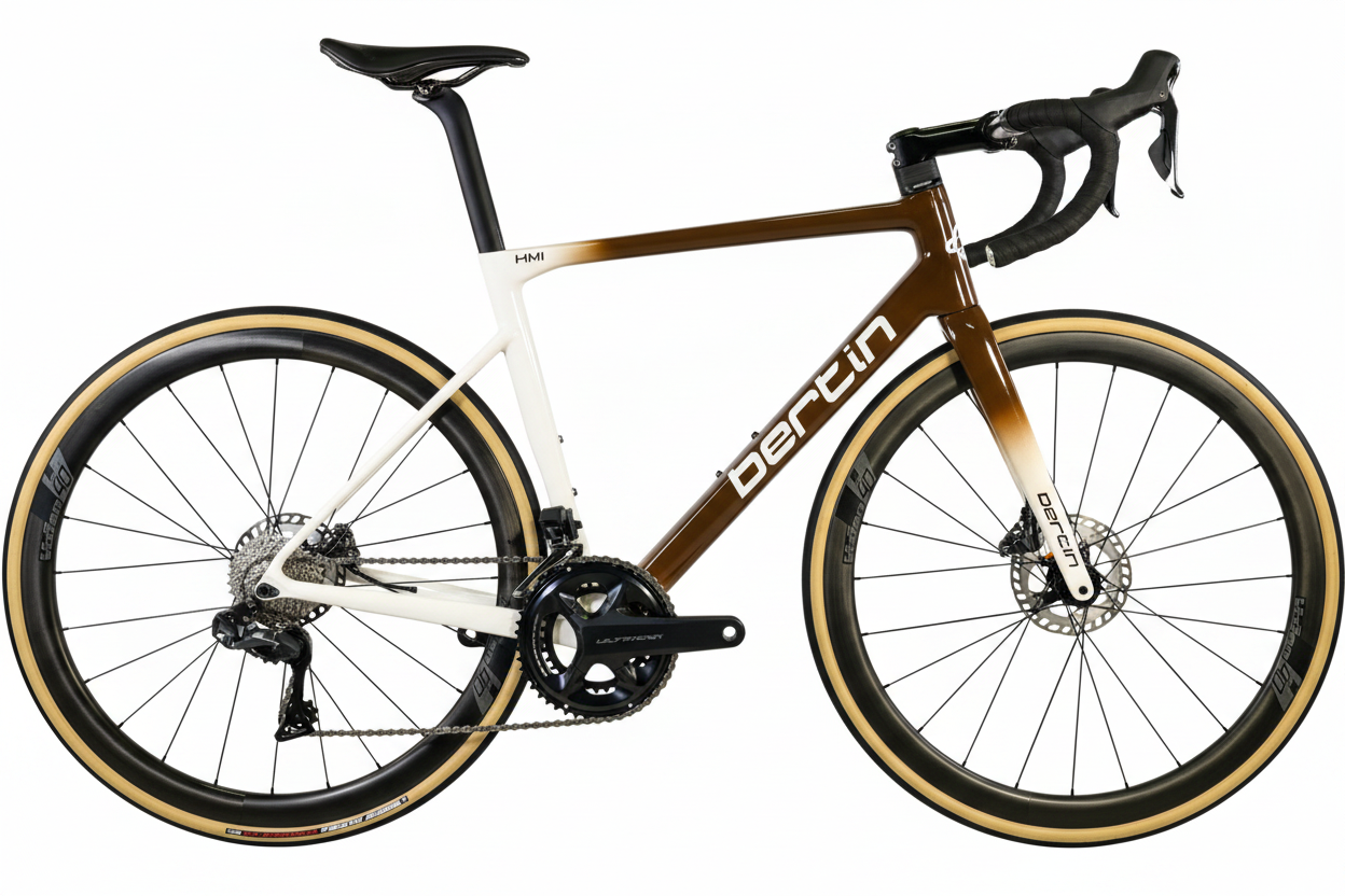 Bertin HMI vélo de route carbone fait main en Italie