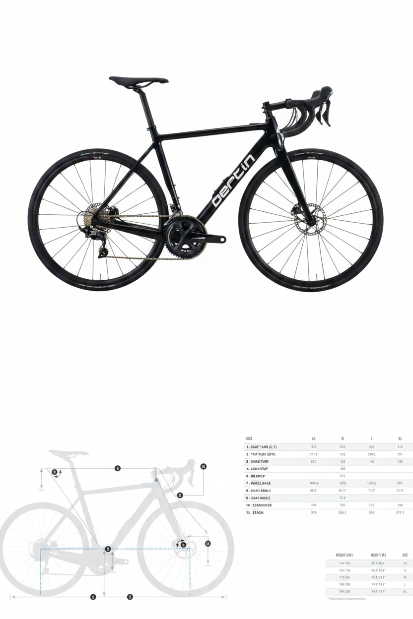 Bertin E-14 géométrie et dimensions